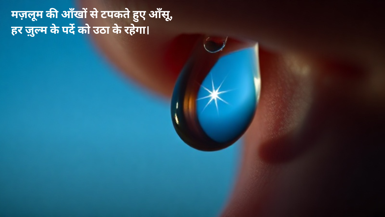 ज़ुल्म-ओ-सबर: एक ग़ज़ल